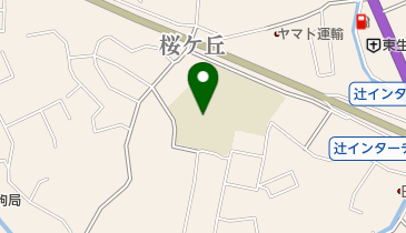 生駒市立桜ケ丘小学校の地図画像