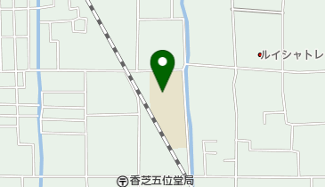 香芝市立五位堂小学校の地図画像