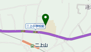 香芝市立二上小学校の地図画像