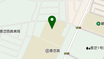 香芝市立真美ケ丘西小学校の地図画像