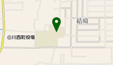 川西町立川西小学校の地図画像