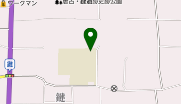 田原本町立北小学校の地図画像