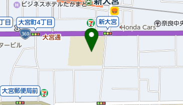 奈良市立大宮小学校の地図画像