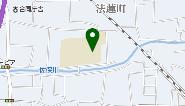 奈良市立佐保川小学校の地図画像