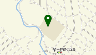 平群町立平群北小学校の地図画像
