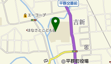 平群町立平群小学校の地図画像
