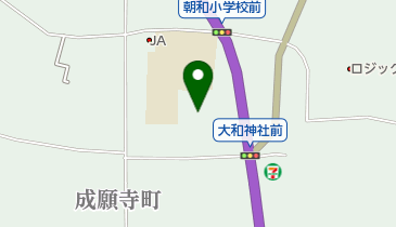 天理市立朝和幼稚園の地図画像