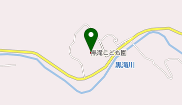 黒滝村立黒滝こども園の地図画像