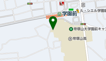 帝塚山幼稚園の地図画像