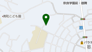 奈良女子大学文学部附属幼稚園の地図画像