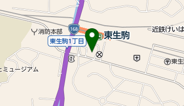 ソフィア東生駒こども園分園の地図画像