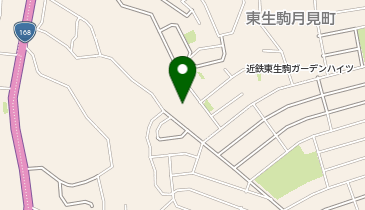 生駒市立壱分幼稚園の地図画像