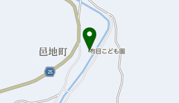 奈良市立布目こども園の地図画像