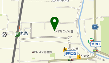 いずみこども園の地図画像