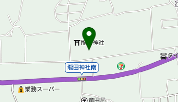 斑鳩町立たつた保育園の地図画像