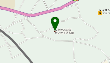 ふたかみの森せいか子ども園の地図画像