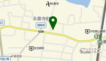 大和郡山カトリック幼稚園の地図画像