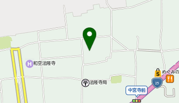 幼保連携型認定こども園法隆寺幼稚園の地図画像