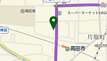 東進衛星予備校高田市駅前校の地図画像