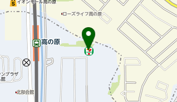 東進衛星予備校高の原校の地図画像