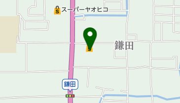 オークワ香芝南店の地図画像