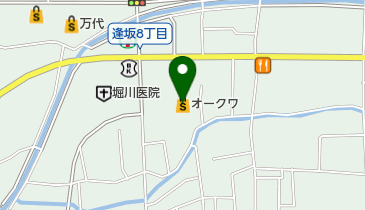 オークワ香芝逢坂店の地図画像