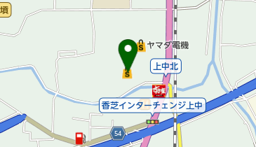 オークワ香芝インター店の地図画像