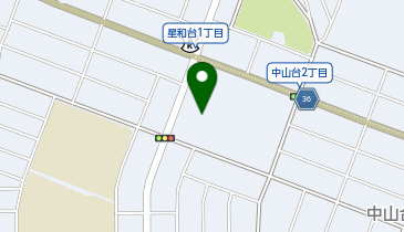 オークワ西大和店の地図画像