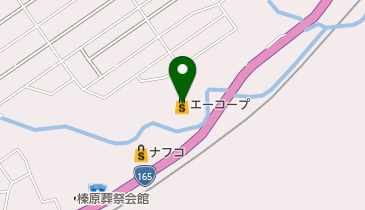 エーコープ榛原店の地図画像