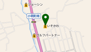 いそかわ新生駒店の地図画像