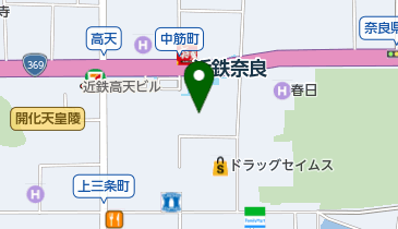 パケット奈良店の地図画像