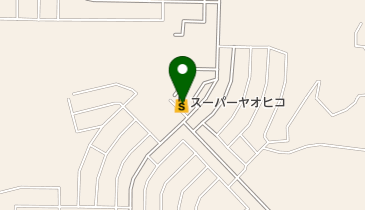 スーパーヤオヒコ美しヶ丘店の地図画像