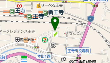 スーパーヤオヒコ王寺駅前店の地図画像