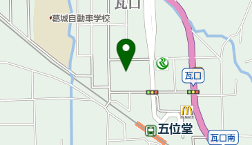 ハーベス五位堂店の地図画像