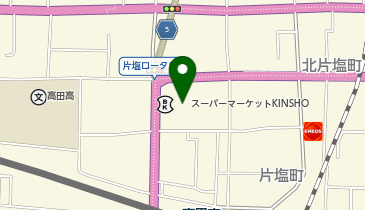 スーパーマーケットKINSHO近商ストア大和高田店の地図画像