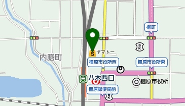 松源橿原八木店の地図画像