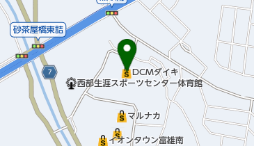 DCM富雄南店の地図画像