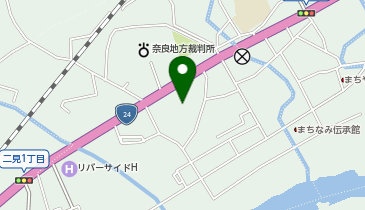 ジップドラッグ五條店の地図画像