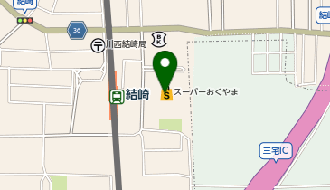 ジップドラッグ結崎店の地図画像