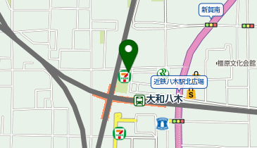 ミラドラ大和八木駅前店の地図画像