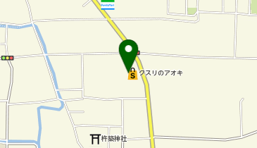 クスリのアオキ三宅店の地図画像