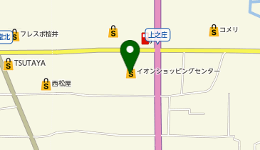 イオン桜井ショッピングセンターの地図画像