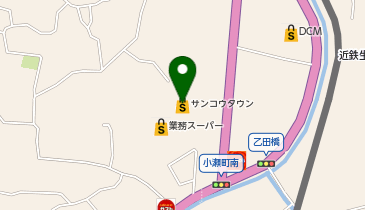 サンコウタウンの地図画像