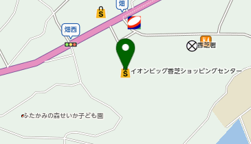 イオンビッグ香芝ショッピングセンターの地図画像