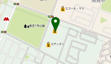 マックハウスエコール・マミ店の地図画像