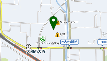 BEAMS奈良の地図画像