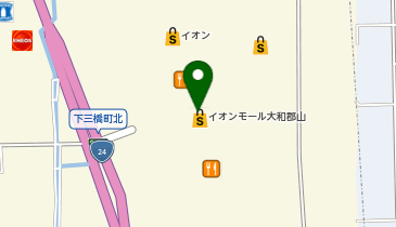 ムラサキスポーツイオンモール大和郡山店の地図画像