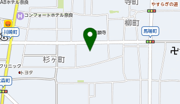 ジョーシン奈良店の地図画像