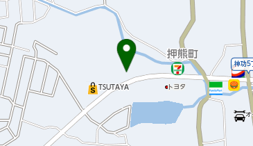 赤や押熊店の地図画像