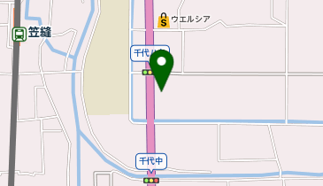 赤や田原本店の地図画像